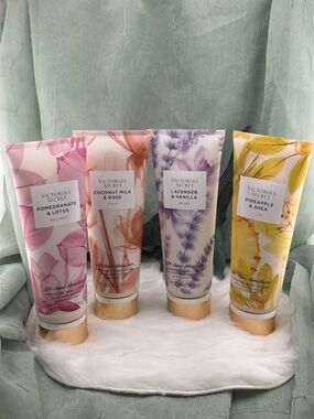Victoria's Secret Body Lotion 8 fl oz | NWT SEALED | Four (4) variety pack